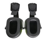 ULTAC FTE106 Fluorescent Safety Helmet Earmuffs SNR30dB