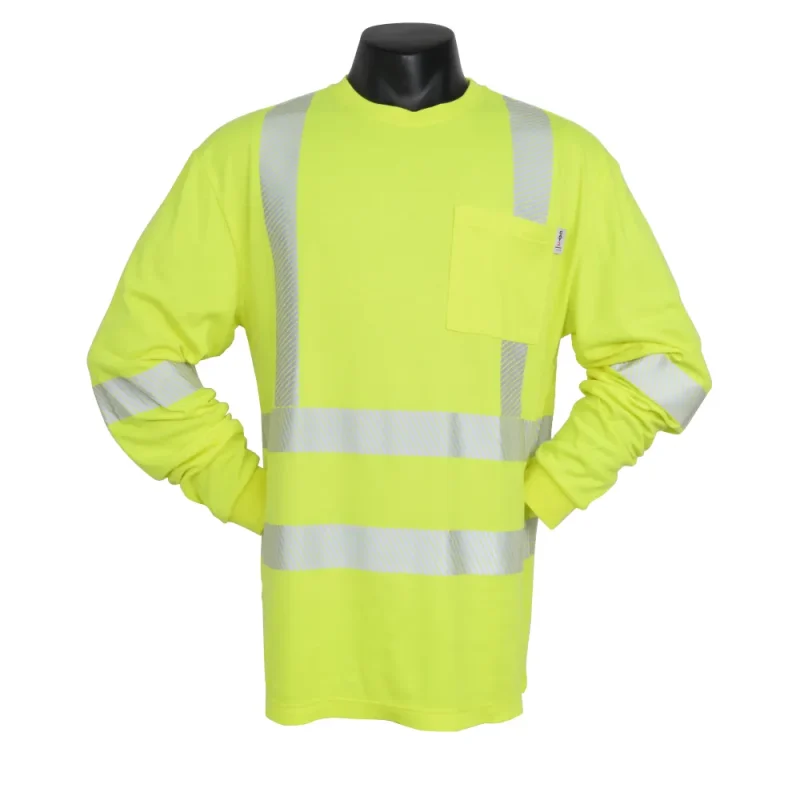 Hi-Vis Long Sleeve Safety T-Shirt XN1005
