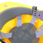 NP101 ABS Yellow Safety Helmet with 2-point suspension, ANSI EN certified