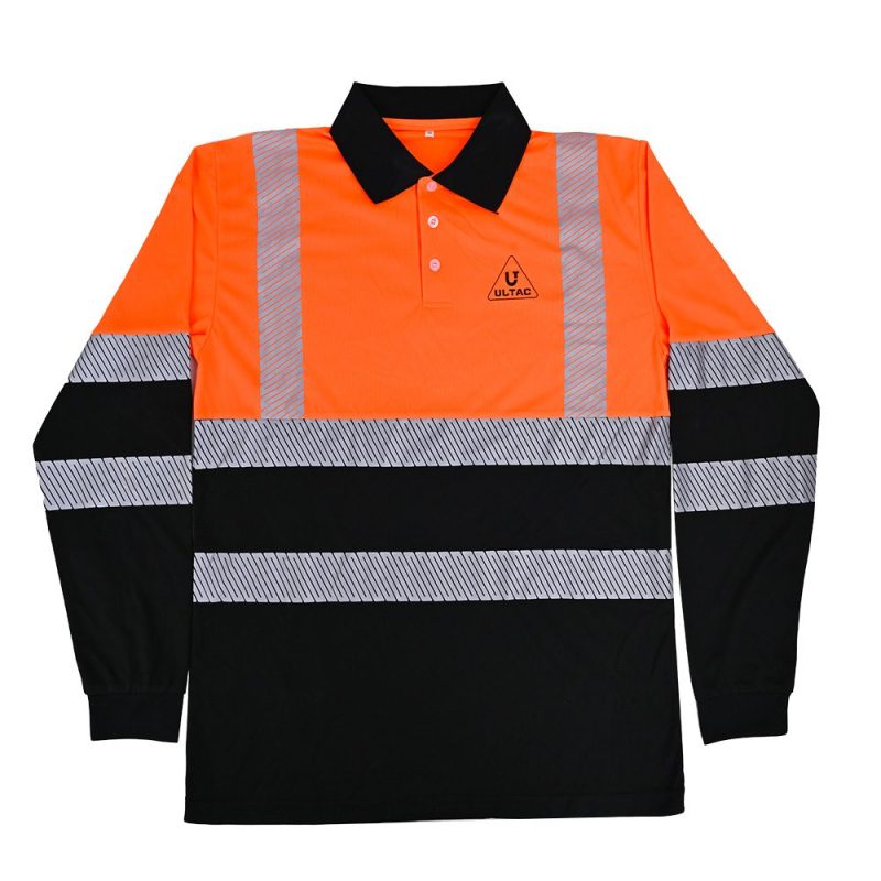 Long Sleeve Reflective Visibility Safety Garment